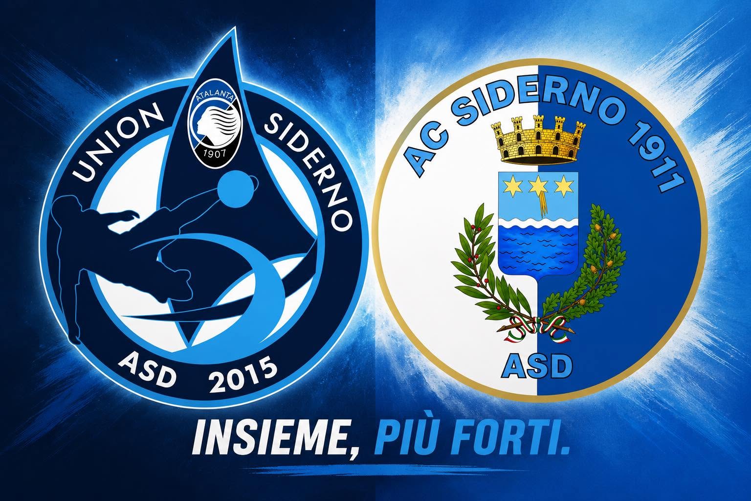 Un'unica grande visione per il calcio locale: la Union Siderno e l'AC Siderno 1911 stringono uno storico accordo di collaborazione
