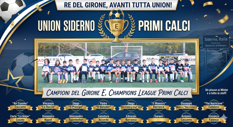 Union Siderno, Regina del girone e